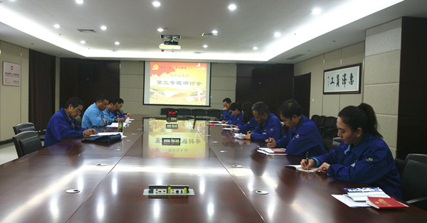 公司黨群黨支部召開(kāi)學(xué)習(xí)教育第三專(zhuān)題研討會(huì)
